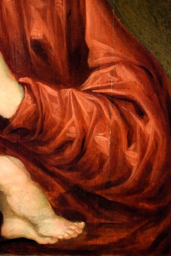 Louis XIII - La Vierge du Lait - Maître italien du XVIIe siècle